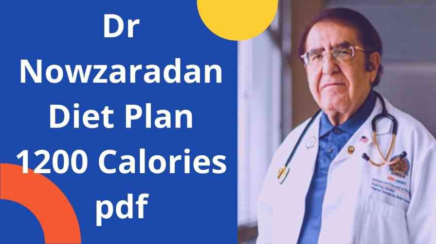 Dr Nowzaradan Diet Plan 1200 Calories pdf Dr now 1200 calorie diet