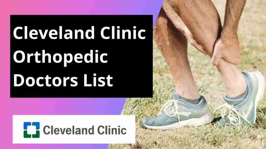 Cleveland Clinic Orthopedic Doctors List | Cleveland Clinic Doctors