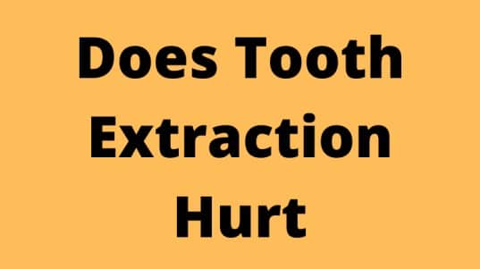 Does Tooth Extraction Hurt